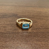 unisex gemstone ring