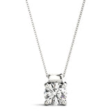 0.25 Ct To 1.00 Ct Natural Round Solitaire Diamond Pendant Without Chain