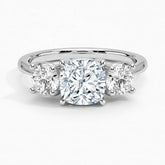 1.70 Carat 3 Stone Lab Grown Diamond Engagement Ring