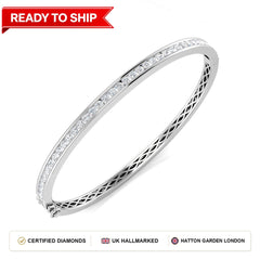 Lab grown diamond tennis bracelet