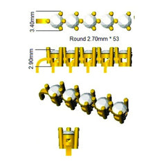 4.00Carat DE/VS Lab Grown Diamond Tennis Bracelets 9k Yellow Gold Ready To Ship