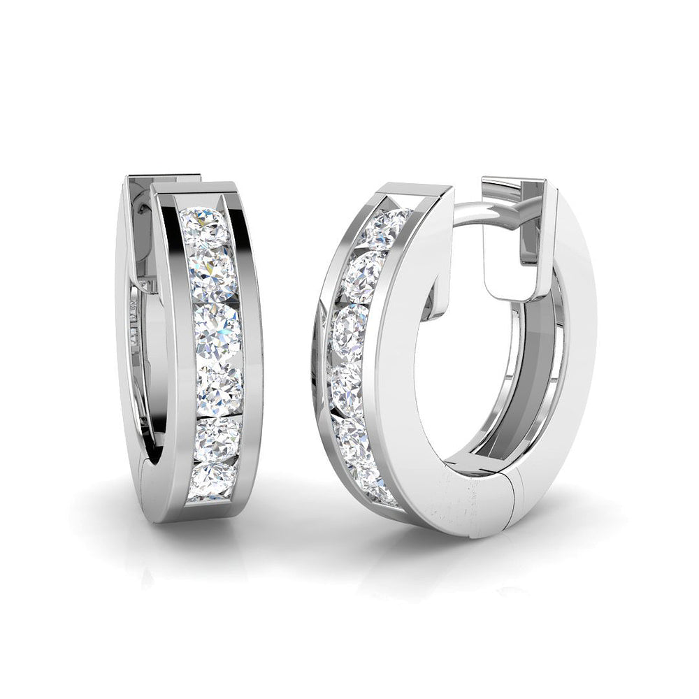 Season's Finest Diamond Earring 0.33 ct Platinum, 9ct, 18ct White, Yellow & Rose Gold | Handcrafted Fine Jewellery-8