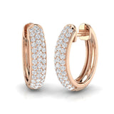 Winter Collection Diamond Earring 0.75 ct Platinum, 9ct, 18ct White, Yellow & Rose Gold | Handcrafted Fine Jewellery-11