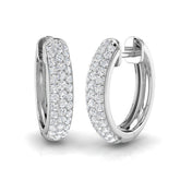 Winter Collection Diamond Earring 0.75 ct Platinum, 9ct, 18ct White, Yellow & Rose Gold | Handcrafted Fine Jewellery-12