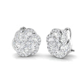 Autumn Range Diamond Earring 1.25 ct Platinum, 9ct, 18ct White, Yellow & Rose Gold | Handcrafted Fine Jewellery-12