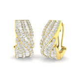 Holiday Special Diamond Earring 1.75 ct Platinum, 9ct, 18ct White, Yellow & Rose Gold | Handcrafted Fine Jewellery-14