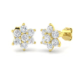 Valentine Special Diamond Earring 1 ct Platinum, 9ct, 18ct White, Yellow & Rose Gold | Handcrafted Fine Jewellery-14