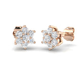 Anniversary Edition Diamond Earring 0.5 ct Platinum, 9ct, 18ct White, Yellow & Rose Gold | Handcrafted Fine Jewellery-11