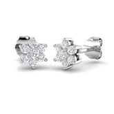 Fine Jewellery Diamond Earring 0.25 ct Platinum, 9ct, 18ct White, Yellow & Rose Gold | Handcrafted Fine Jewellery-12