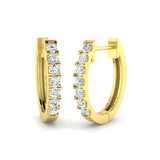 Hoop Earrings - Truly 0.33ct Elegant Lab Grown Diamond
