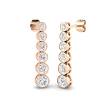 Handmade Jewellery Diamond Earring 1.25 ct Platinum, 9ct, 18ct White, Yellow & Rose Gold | Handcrafted Fine Jewellery-11