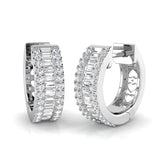 Jacket Style Diamond Earring 0.75 ct Platinum, 9ct, 18ct White, Yellow & Rose Gold | Handcrafted Fine Jewellery-12