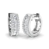 Hoop Earrings - Tunny 0.5ct-1ct Lab Grown Diamond
