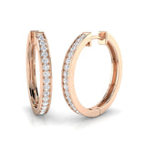 Carefully Matched Diamond Earring 0.5 ct Platinum, 9ct, 18ct White, Yellow & Rose Gold | Handcrafted Fine Jewellery-11