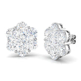Expertly Coordinated Diamond Earring 0.5 ct Platinum, 9ct, 18ct White, Yellow & Rose Gold | Handcrafted Fine Jewellery-12