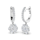 Quiet Lustre Diamond Earring 1.5 ct Platinum, 9ct, 18ct White, Yellow & Rose Gold | Handcrafted Fine Jewellery-12