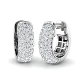 Hoop Earrings - Tunoy 0.33ct-1ct Lab Grown Diamond