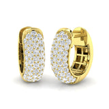 Opulence Hall Diamond Earring 0.33 ct Platinum, 9ct, 18ct White, Yellow & Rose Gold | Handcrafted Fine Jewellery-14