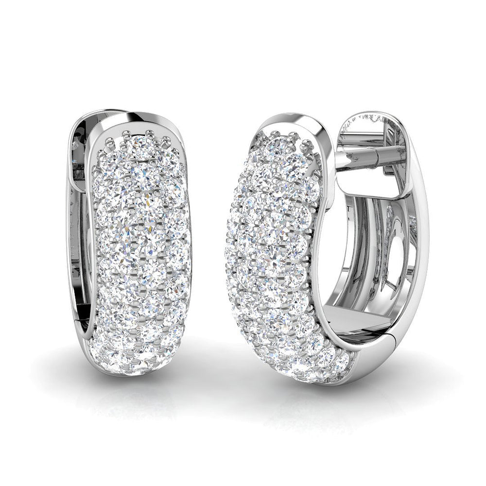 Hoop Earrings - Engty 0.5ct Lab Grown Diamond