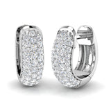 Hoop Earrings - Engty 0.5ct Lab Grown Diamond