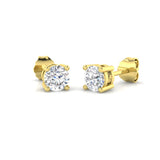 Embellished Diamond Earring 0.75 ct Platinum, 9ct, 18ct White, Yellow & Rose Gold | Handcrafted Fine Jewellery-2
