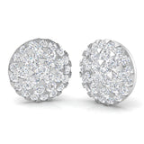Tower of London Diamond Earring 4 ct Platinum, 9ct, 18ct White, Yellow & Rose Gold | Handcrafted Fine Jewellery-2