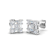 Dainty Diamond Earring 0.75 ct Platinum, 9ct, 18ct White, Yellow & Rose Gold | Handcrafted Fine Jewellery-12