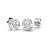 Gossamer Diamond Earring 0.33 ct Platinum, 9ct, 18ct White, Yellow & Rose Gold | Handcrafted Fine Jewellery-12