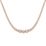 Morag Diamond Tennis Necklace 3ct Platinum Gold