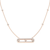 Orla Diamond Necklace Spectacle 0.5ct Gold Platinum