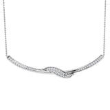 Pamela Vintage Diamond Necklace 0.33ct Gold Platinum