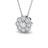 Barde Vintage Pendant Diamond 0.5ct Gold (Without Chain )
