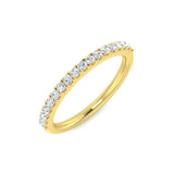 0.24Ct Diamond Ring in 18k Yellow Gold