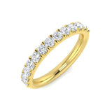 0.49Ct Lab Grown Diamond Ring in 9k Yellow Gold | Ring Size - M