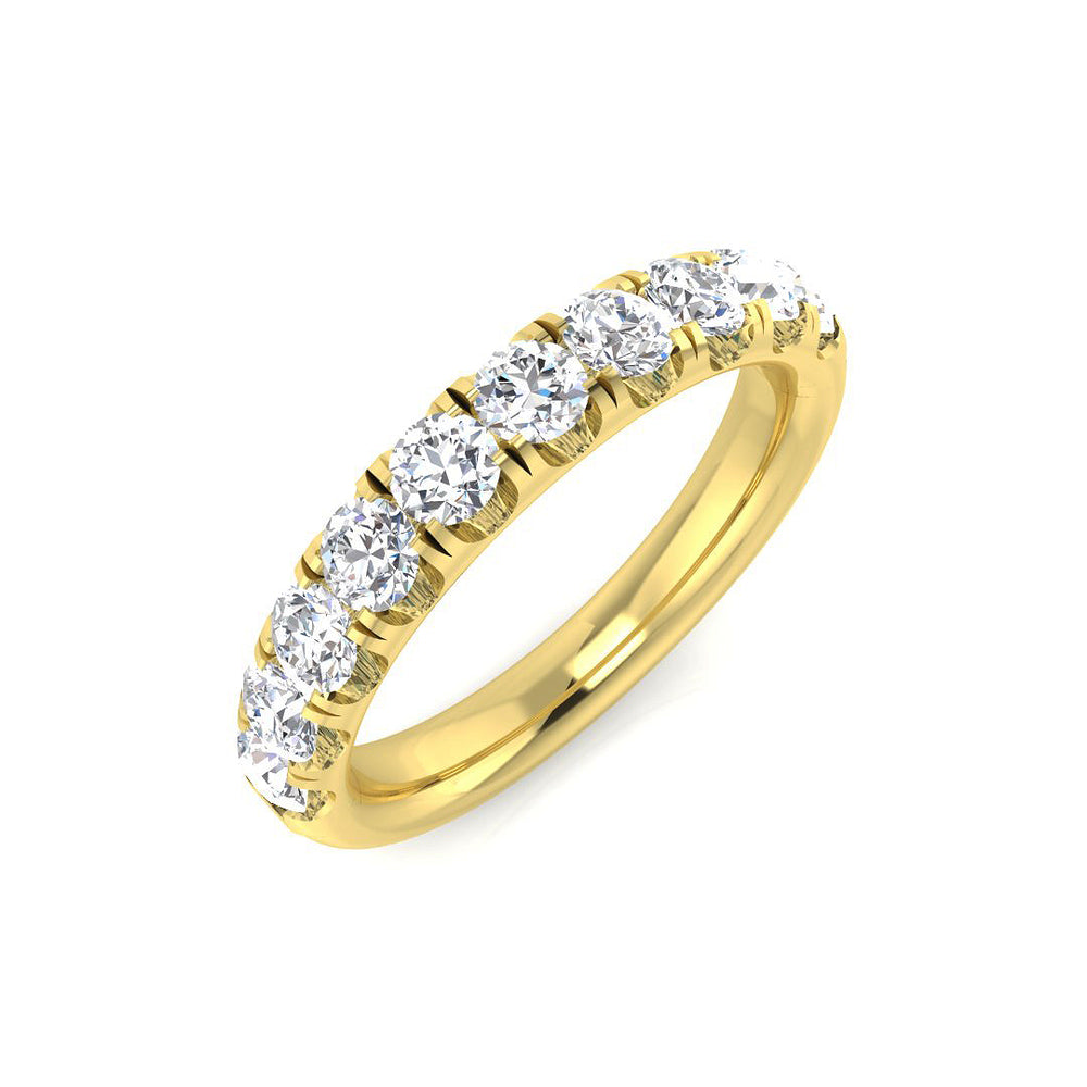 1.03Ct Lab Grown Diamond Ring in 9k Yellow Gold