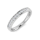 Round Diamond Half Eternity Ring | 0.2ct