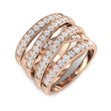 Diamond Brecon Fancy Ring | 1.25ct | Hallmarked Gold & Platinum