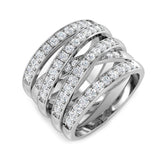 Diamond Brecon Fancy Ring | 1.25ct | Hallmarked Gold & Platinum