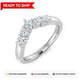 Lab grown diamond earring