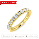 Lab grown diamond earring