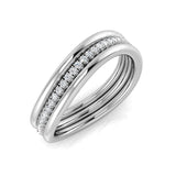 Diamond Fusham Fancy Ring | 0.1ct | Hallmarked Gold & Platinum