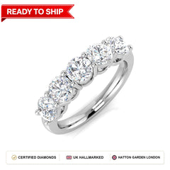 Lab grown diamond earring