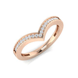 Diamond Preciouk Wishbone Ring | 0.1ct - 0.25ct