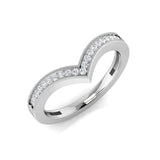 Diamond Preciouk Wishbone Ring | 0.1ct - 0.25ct