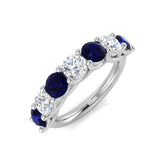 Diamond Truro Blue Sapphire Ring | 0.3ct - 2ct