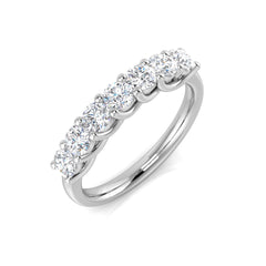 0.80Carat DE/VS Lab Grown Diamond Wedding Ring 9k White Gold Ready To Ship