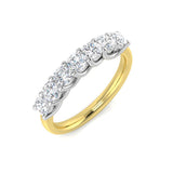 0.76Ct Lab Grown Diamond Ring in 9k Yellow Gold