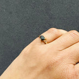 prong set diamond ring