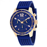 GUESS Herrenuhr Fleet Blue