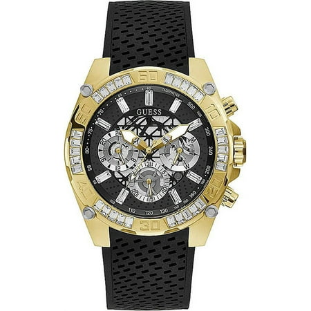 Guess Men s Classic Black Dial Watch - GW0333G2